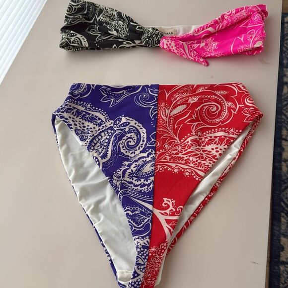 Mara Hoffman Imina Bikini Bottoms and Kai Bikini Top XS NWOT - Picture 13 of 13